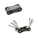 Kit de Ferramentas Multitool 9 Funções Para Bike Preto Atrio  - BI188