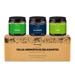 Kit de Velas Aromáticas Relaxantes 100g Multi Saúde - HC528