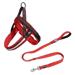 Kit Guia e Peitoral Vermelho Tam. M Mimo - PP332A