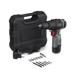 Kit Maleta Parafusadeira e Furadeira com Impacto 12v + Controle de Velocidade - FE099