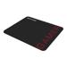Kit Mouse 3200dpi e Mousepad Gamer Preto e Vermelho - MO306