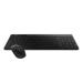 Kit Rapoo Teclado e Mouse sem Fio 2.4 ghz Black 5 Anos de Garantia Pilha Inclusa 8050T - RA003