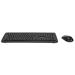 Kit Sem Fio Teclado Multimídia e Mouse Com 1600Dpi Tecnologia Anti Microbiana Preto Targus - AKM610