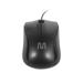 Kit Teclado e Mouse com fio Conexão PS2 Cabo de 130cm 1200dpi Resistente a Água Preto - TC303