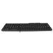 Kit Teclado e Mouse com fio Conexão PS2 Cabo de 130cm 1200dpi Resistente a Água Preto - TC303