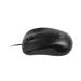 Kit Teclado e Mouse com fio Conexão PS2 Cabo de 130cm 1200dpi Resistente a Água Preto - TC303