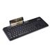 Kit Teclado e Mouse Sem Fio Slot Multimídia Conexão Usb 1000dpi Slot P/ tablet 10&#34; Preto - TC280