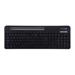 Kit Teclado e Mouse Sem Fio Slot Multimídia Conexão Usb 1000dpi Slot P/ tablet 10&#34; Preto - TC280