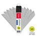 Lâmina para Estilete Largo 18mm Tubo com 10 Peças Keep - EI169