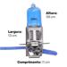 Lâmpada de Farol Para Carro Multi H3 12V 55W Super Branca Par - AU804