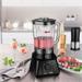Liquidificador 2,6L Turbo Preto 1000w-220v c/ 8 Velocidades Multi Home - LQ1002