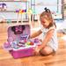 Maleta de Viagem Minnie Cozinha Playset 3 em 1 Multikids - BR1298