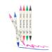 Marcador Artístico Dual Brush com 6 Unidades Keep - MR058
