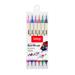 Marcador Artístico Dual Brush com 6 Unidades Keep - MR058