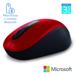 Mouse Sem Fio Mobile Bluetooth Vermelho Microsoft - PN700018