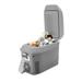 Mini Geladeira/Cooler 7L 12v com Alça Cinza Fosco Multilaser - TV013