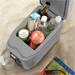 Mini Geladeira/Cooler 7L 12v com Alça Cinza Fosco Multilaser - TV013