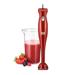 Mixer de Alimentos Gourmet 220V 200W Lâmina de Aço Inoxidável e Copo de 500ml Vermelho Multi - FP012