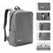 Mochila Classic Para Notebook Ate 15.6 Pol Cinza Multilaser - BO438