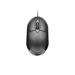 Mouse Com Fio Classic Conexão USB 1200dpi Cabo de 100cm 3 Botões Preto Multi - MO312