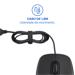 Mouse Com Fio MF400 Conexão USB 1200dpi Cabo de 180cm 3 Botões Clique Silencioso Preto Multilaser - MO386