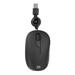 Mouse Com Fio Wave USB 1200dpi 3 Botões Textura Emborrachada Retrátil Multi (Multilaser) - MO231