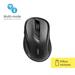 Mouse Rapoo Bluetooth + 2.4 ghz Black s/ Fio Pilha Inclusa - RA013