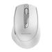 Mouse Sem Fio 2.4Ghz 1600 DPI 6 Botões Branco Usb Power Save Com Pilhas Inclusas - MO317