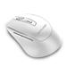Mouse Sem Fio 2.4Ghz 1600 DPI 6 Botões Branco Usb Power Save Com Pilhas Inclusas - MO317