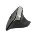 Mouse Sem Fio Ergonomico Vertical Clique Silencioso 1600dpi Preto Multi (Multilaser) - MO384