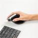 Mouse Sem Fio Ergonomico Vertical Clique Silencioso 1600dpi Preto Multi (Multilaser) - MO384