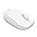 Mouse Sem Fio Slide Conexão USB1200dpi 3 Botões c/ Pilha Inclusa Branco - MO310