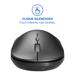 Mouse Sem Fio Slim Bluetooth e USB 1600dpi 4 Botões + Pilha Inclusa Preto Multi (Multilaser) - MO331