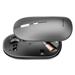 Mouse Sem Fio Slim Bluetooth e USB, 1600dpi, 4 Botões e Clique Silencioso Com Pilha Inclusa Grafite - MO333