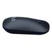 Mouse Sem Fio Slim Box Conexão Usb 1200dpi 3 Botões Box Preto - MO307