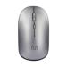 Mouse Sem Fio Slim Profissional Clique Silencioso Bluetooth 1600DPI Cinza Multi – MO332
