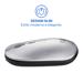 Mouse Sem Fio Slim Profissional Clique Silencioso Bluetooth 1600DPI Cinza Multi – MO332