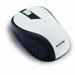 Mouse Sem Fio Wave Conexão USB 1200 DPI 3 Botões Ergonômico Branco - MO216