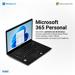 Notebook, Windows 11 Home, Legacy Book Intel Celeron 4GB 64GB + 64GB 14,1 Pol. Preto + Microsoft 365 Personal 1TB na Nuvem - PC271