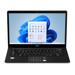 Notebook, Windows 11 Home, Legacy Book Intel Celeron 4GB 64GB + 64GB 14,1 Pol. Preto + Microsoft 365 Personal 1TB na Nuvem - PC271