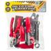Oficina Criativa Mix Ferramentas com 16 peças Vermelho Multikids - BR1827