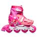 Patins Inline Ajustável Tam 35-38 Princesas Disney Multikids - BR1157