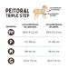 Peitoral Triple Step Preto e Cinza Tam. G Mimo - PP274