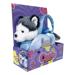 Pelúcia Cutie Handbags Husky Azul Multikids - BR1713