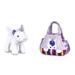 Pelúcia Cutie Handbags Unicórnio Roxo Multikids - BR1712