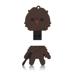 Pen Drive Star Wars Chewbacca 8GB USB Leitura 10MB/s e Gravação 3MB/s Multilaser - PD041