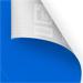 Plástico Adesivo Azul 0.08mm PVC 45cm x 10m Keep - EI160