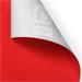 Plástico Adesivo Vermelho 0.08mm PVC 45cm x 10m Keep - EI161