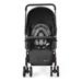 Protetor Acolchoado 2 em 1 com Almofada para Cinto de Segurança Safe Ride Preto Multikids Baby - BB1153