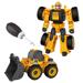 Robô Trator Megaformers Guardian Amarelo Multikids - BR2023